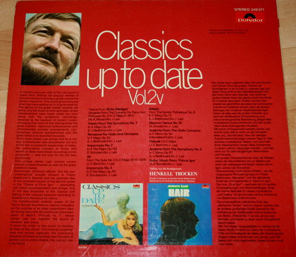 James Last : Classics Up To Date Vol. 2 (LP, Album, RE)