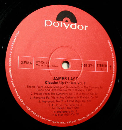 James Last : Classics Up To Date Vol. 2 (LP, Album, RE)