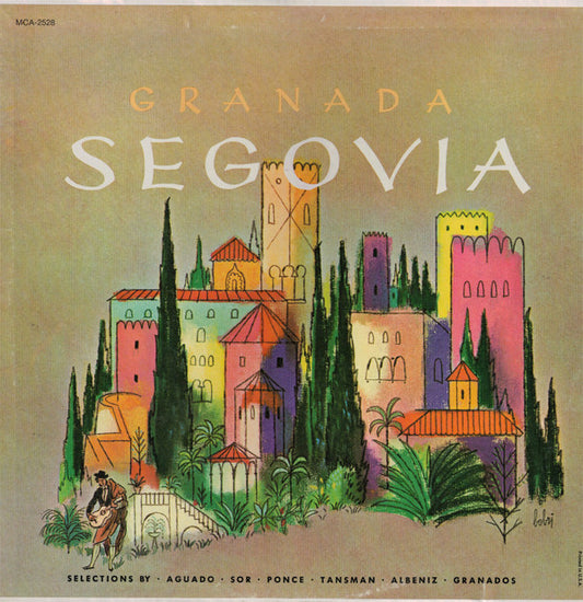 Andrés Segovia : Granada (LP, Album, RE)