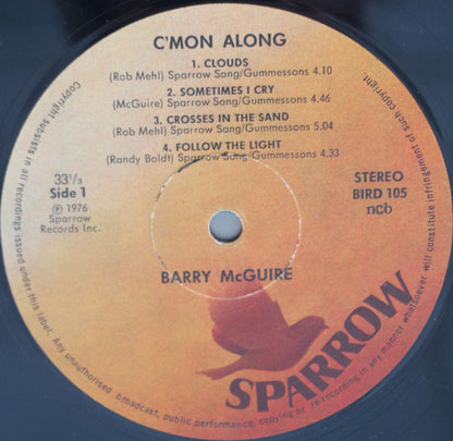 Barry McGuire : C'mon Along (LP, Album)