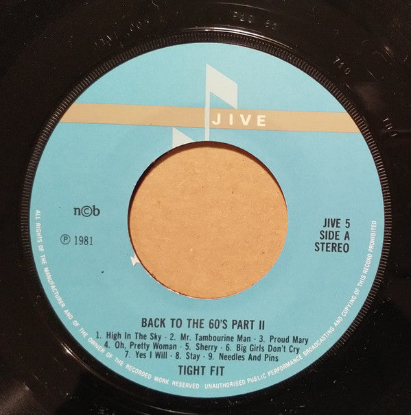 Tight Fit : Back To The 60's Part II (7", P/Mixed)