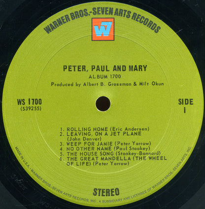 Peter, Paul & Mary : Album 1700 (LP, Album, RP)