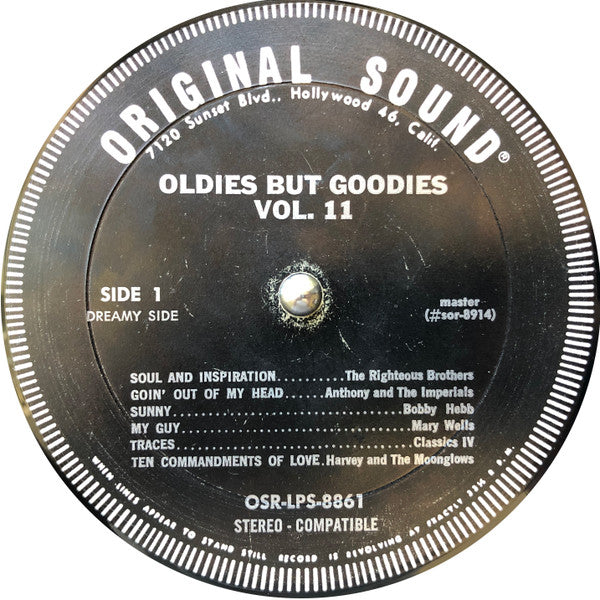 Various : Oldies But Goodies - Vol. 11 (LP, Comp, Scr)