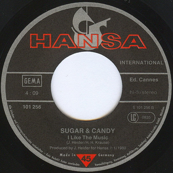 Sugar & Candy : Elevator Operator (7", Single)