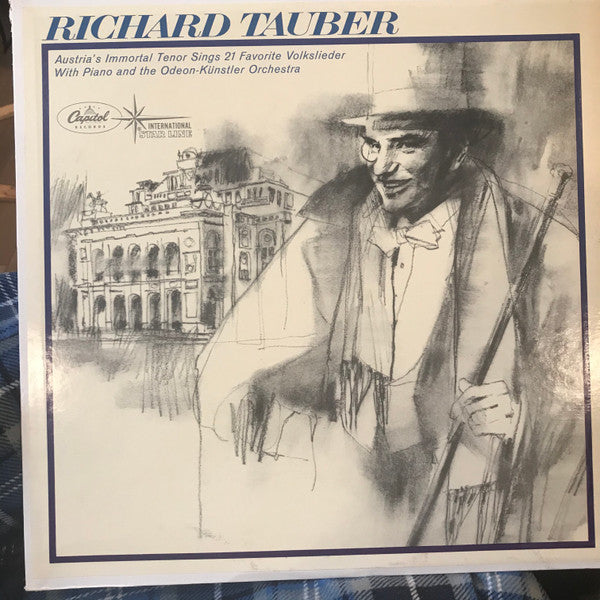 Richard Tauber : Sings 21 Favorite Volkslieder (LP, Album, Mono)