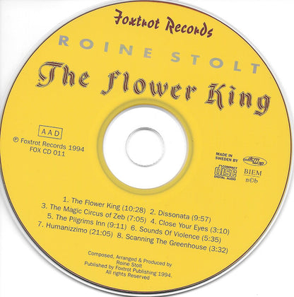 Roine Stolt : The Flower King (CD, Album)