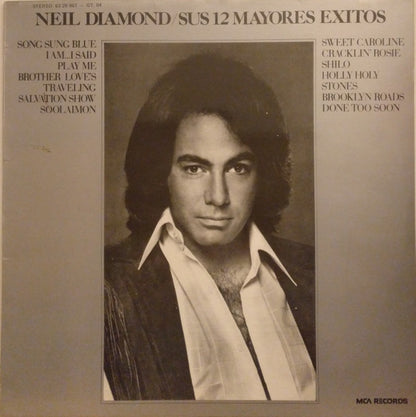 Neil Diamond : Sus 12 Mayores Exitos (LP, Comp)