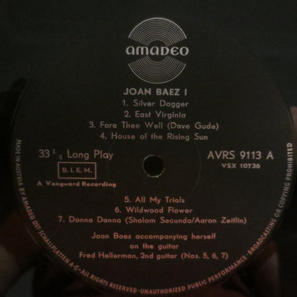 Joan Baez : 1 (LP, Album)