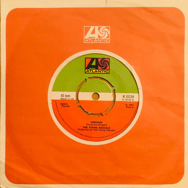 The Young Rascals : Groovin' (7", Single, RE, 4-P)