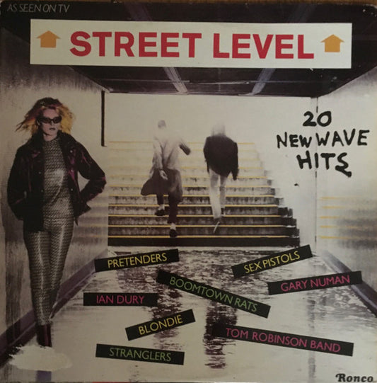 Various : Street Level (20 New Wave Hits) (LP, Comp, Tra)