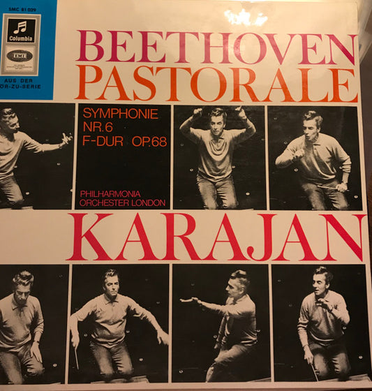 Ludwig van Beethoven, Philharmonia Orchestra, Herbert von Karajan : Pastorale (LP)