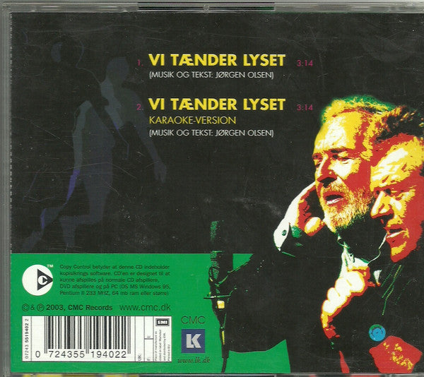 Brdr. Olsen & Håndboldlandsholdet : Vi Tænder Lyset (CD, Single)