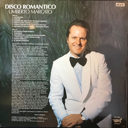 Umberto Marcato : Disco Romantico (LP, Album, Ill)