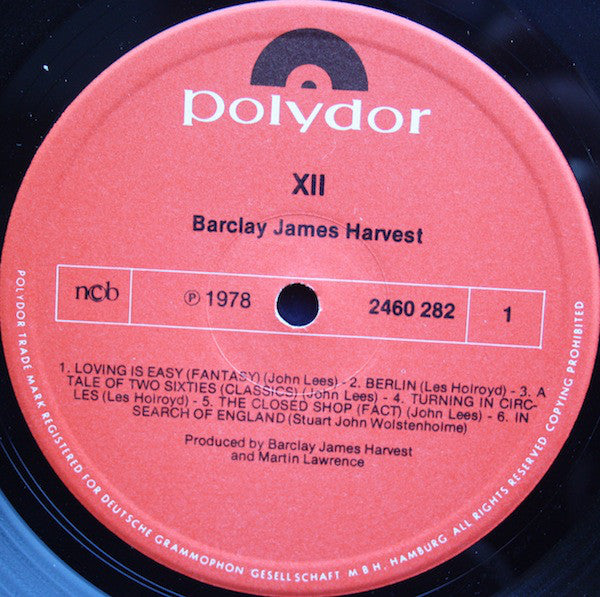 Barclay James Harvest : XII (LP, Album)