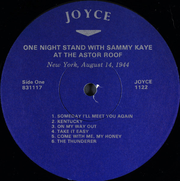 Sammy Kaye : One Night Stand With Sammy Kaye (LP, Album)