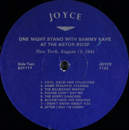 Sammy Kaye : One Night Stand With Sammy Kaye (LP, Album)