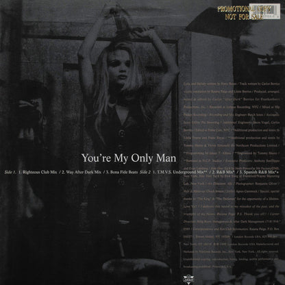 Raiana Paige : You're My Only Man (12")