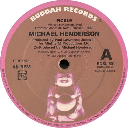 Michael Henderson : Fickle (12")