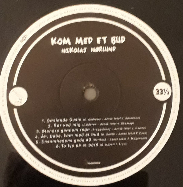 Nikolaj Nørlund : Kom Med Et bud/Turisten (LP, Album)