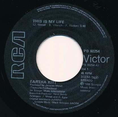 Eartha Kitt : This Is My Life (7", Single)