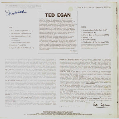 Ted Egan : Outback Australia (LP, Album)