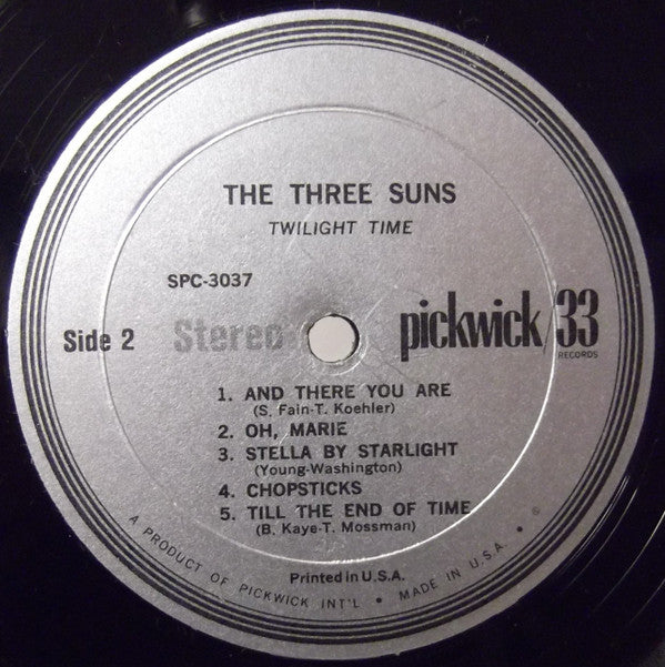 The Three Suns : Twilight Time (LP, Album, Comp)