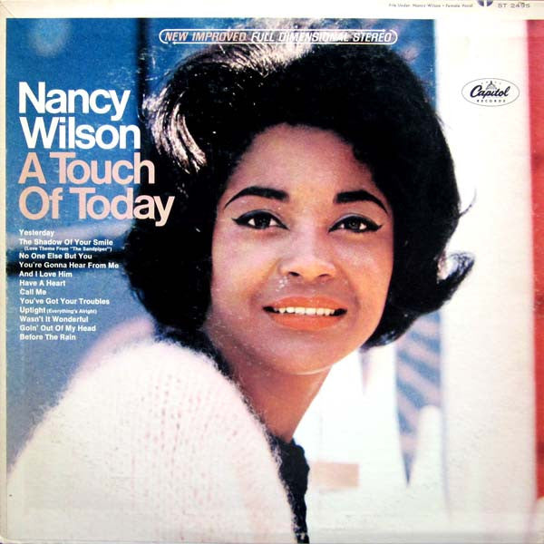 Nancy Wilson : A Touch Of Today (LP, Album, Abb)