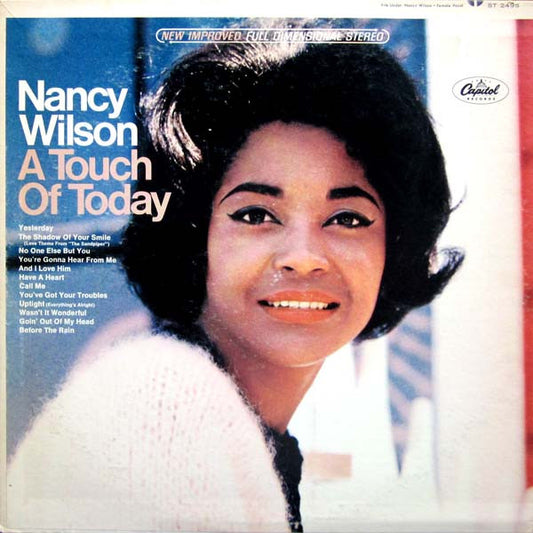 Nancy Wilson : A Touch Of Today (LP, Album, Abb)