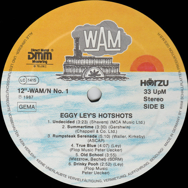Eggy Ley's Hotshots : Eggy Ley's Hotshots (LP, Album)