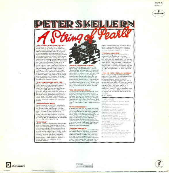 Peter Skellern : A String Of Pearls (LP)