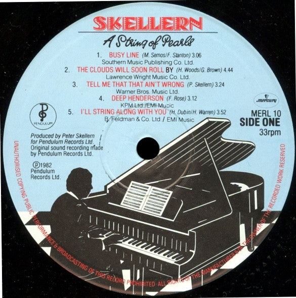 Peter Skellern : A String Of Pearls (LP)