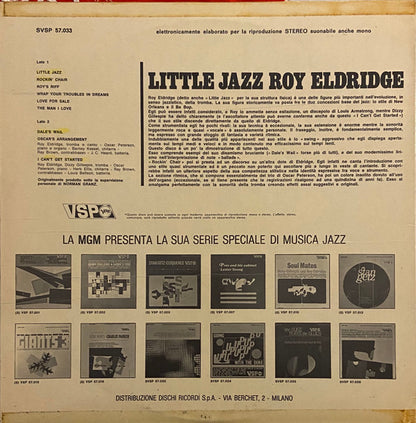 The Roy Eldridge Quintet : Little Jazz (LP, Album)