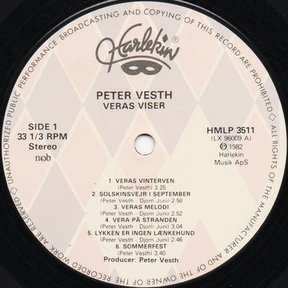 Peter Vesth : Veras Viser (LP, Comp, RE)