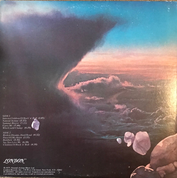 John Lodge : Natural Avenue (LP, Album)