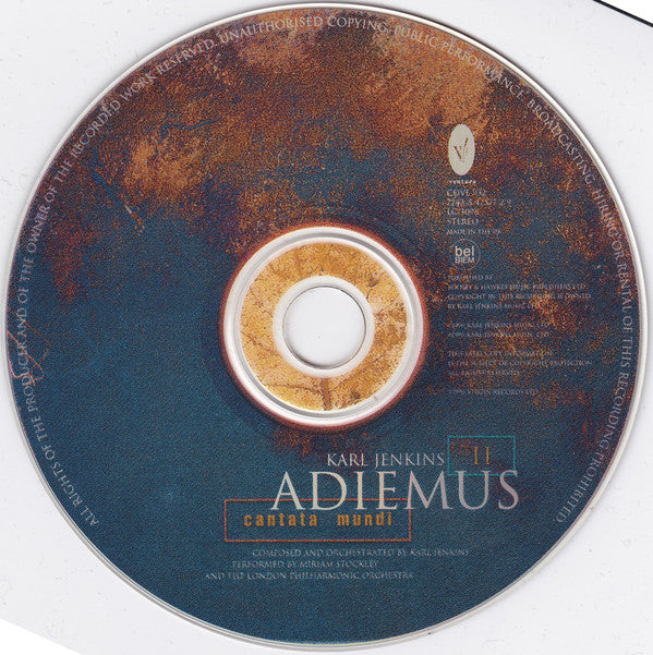 Adiemus, Karl Jenkins : Adiemus II - Cantata Mundi (CD, Album)