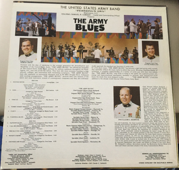 The United States Army Band : The Army Blues (LP)