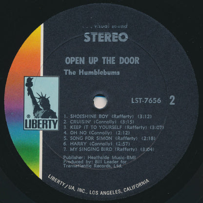 The Humblebums : Open Up The Door (LP, Album)