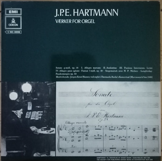 Johan Peter Emilius Hartmann : Værker for orgel (LP)