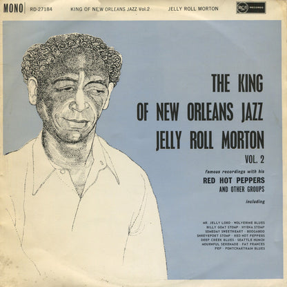 Jelly Roll Morton : The King Of New Orleans Jazz Vol.2 (LP, Comp, Mono)