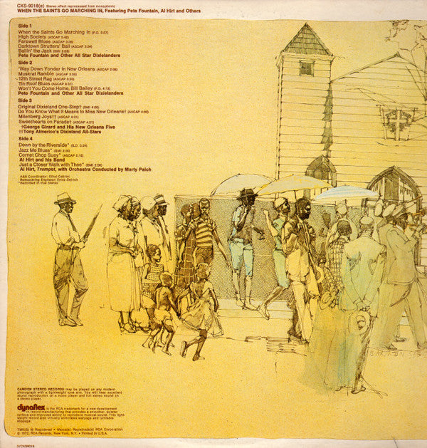 Various : When The Saints Go Marching In (Featuring Pete Fountain, Al Hirt And Others) (2xLP, Comp, RM, Roc)