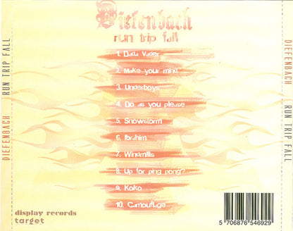 Diefenbach : Run Trip Fall (CD, Album)