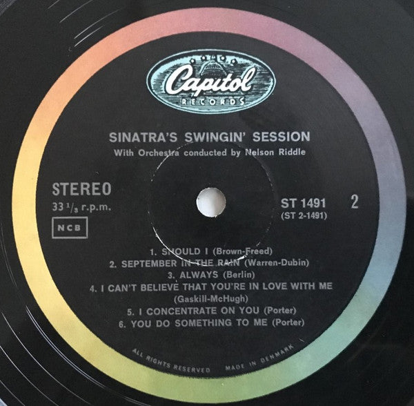 Frank Sinatra : Sinatra's Swingin' Session!!! (LP, Album, RP)