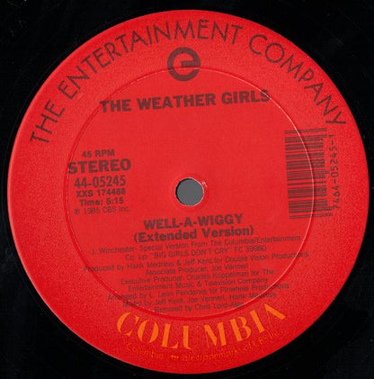 The Weather Girls : Well-A-Wiggy (12")