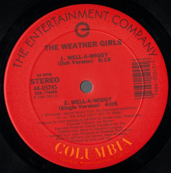 The Weather Girls : Well-A-Wiggy (12")