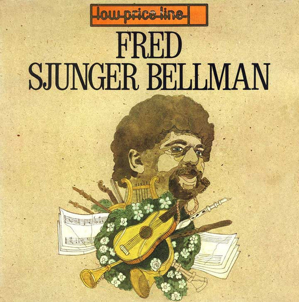 Fred Åkerström : Fred Sjunger Bellman (LP, Album, RE)