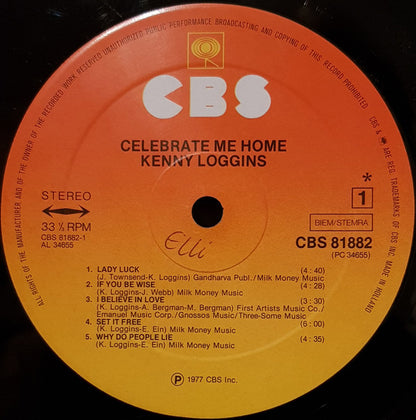 Kenny Loggins : Celebrate Me Home (LP, Album)