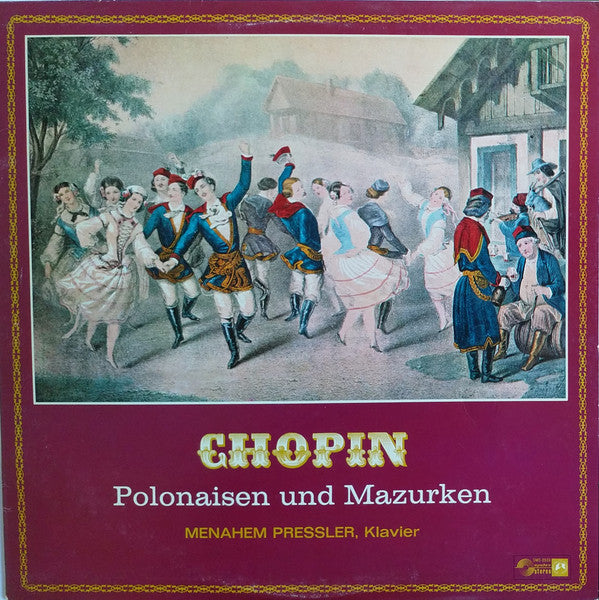 Frédéric Chopin – Menahem Pressler : Polonaisen Und Mazurken (LP)