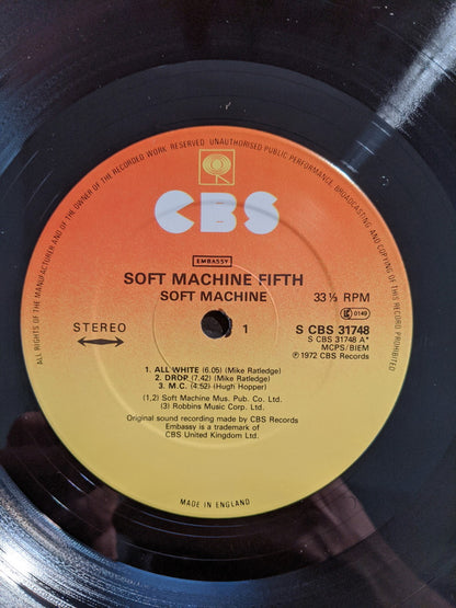 Soft Machine : Fifth (LP, Album, RE)