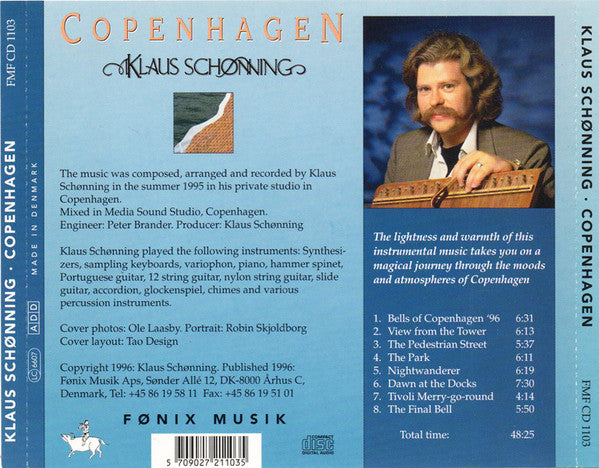 Klaus Schønning : Copenhagen (CD, Album)