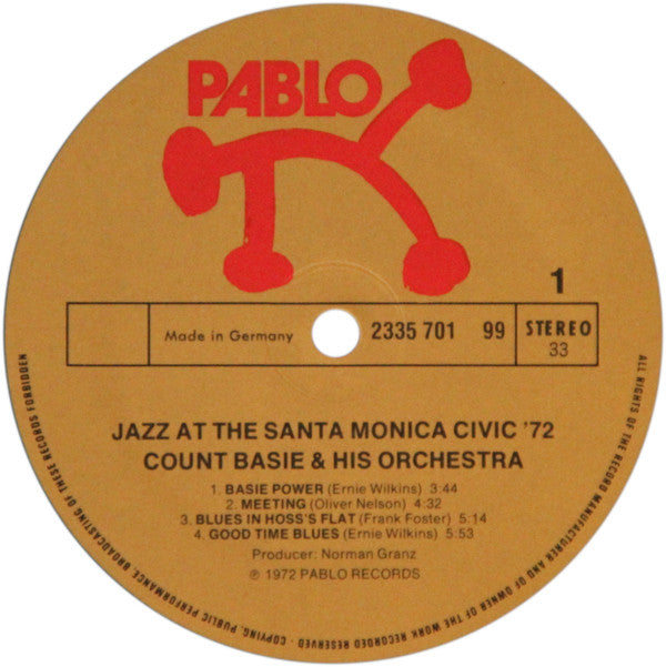 Various : Jazz At The Santa Monica Civic '72 (3xLP, Album + Box)